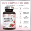 Probiotics for Women 90 Billion CFU, pH Balance Feminine Vaginal Odor, 16 Probiotic Strains with Prebiotics, Cranberry - 120 Capsules By Hello Lovely! - 4 of 4