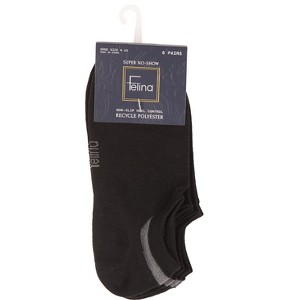 Super No-Show Socks W/ Heel Control 6-Pack - 1 of 4