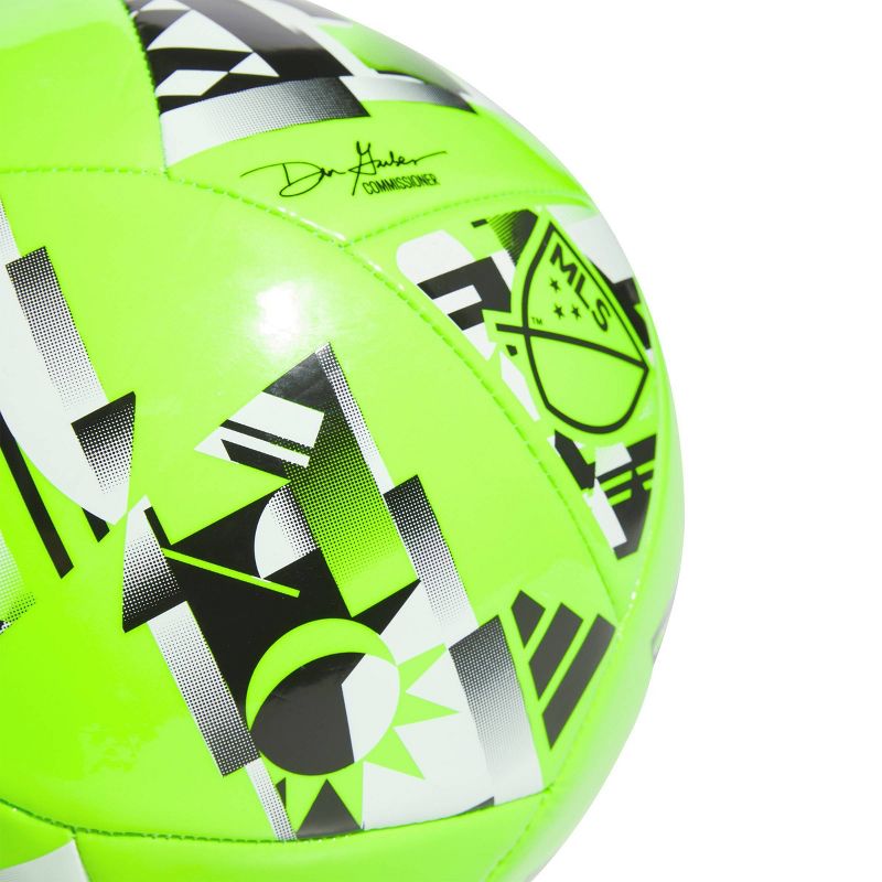 Adidas MLS Size 4 Club Sports Ball - Green, 4 of 5