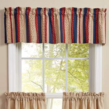 Park Designs Agate Lined Patch Valance 60" x 14"