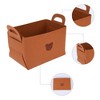 REGALWOVEN Premium Material Collapsible Design Spacious Capacity Versatile Use Open Storage Bins 3 Pcs - 3 of 4