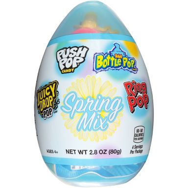 Topps Spring Mix Prefilled Variety Easter Egg for Egg Hunt - 2.8oz