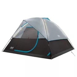 Coleman OneSource 9 x 7 Foot 4 Person Camping Dome Tent with Airflow System, LED Lighting, and Rechargeable Lithium Ion Battery