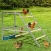 Chicken Perch for Coop, Chicken Roosting Bars with Swing and Ladder Design for Backyard Farm, Roosting Bars for Chickens in Coop, Easy Installation - 4 of 4