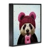 Stupell Industries Happy Panda Bear with Donut, 12" x 12" - 3 of 4