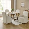 Arnold dining chair Set of 4 roll arms|ARTFUL LIVING DESIGN - 2 of 4