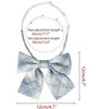 INSPIRE CHIC Women's Plaid Uniform Pre-tied Knot Cute Stylish Colorful Bow Ties - 2 of 4