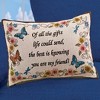 Collections Etc My Friend Tapestry Throw Pillow Decorative Accent 12 X 9 X 1 - 2 of 2
