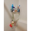 YIGII-Non drilling adhesive wall mounted bathroom rack, rust proof SUS304 - 3 of 4