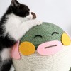 Fairyland™ - Puffer Fish Cat Scratching Ball Toy with Natural Sisal Rope – Durable Interactive Cat Scratcher, 8.3" Tall - 3 of 4