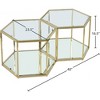 Meridian Furniture,Sei Brushed Coffee Table - 4 of 4