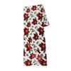 Kate Aurora Christmas Lux Poinsettia Ultra Plush Accent Throw Blanket - 50 in. W x 60 in. L - 3 of 4