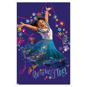Trends International Disney Encanto - Uniquely Me Framed Wall Poster Prints - 1 of 4
