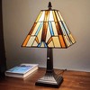 Amora Lighting Tiffany Style Mission Table Lamp 15.5" High - 4 of 4