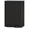 Dual Compartment Stainless Steel Trash Can, 2x7.9/10.6Gal Step Recycling Bin with Soft-Close Lid - 2 of 4