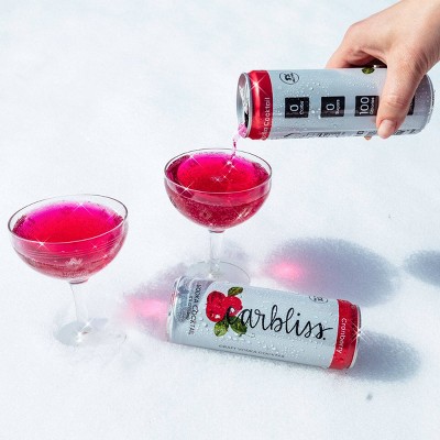 Carbliss Cranberry Vodka - 4pk/355ml Cans