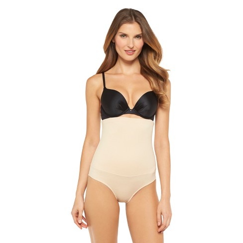 Maidenform Self Expressions Women's Firm Foundations Thighslimmer SE5001 -  Black S