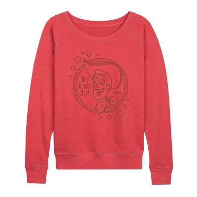 Women's - Disney - Hey Howdy Hey Lightweight French Terry Slouchy