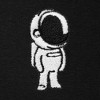 Dalix Astronaut Embroidery Relaxed Hoodie Soft Fleece Sweatshirt Drawcord Fit Lounge Mens - 2 of 4