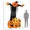 LOVSON Halloween Inflatable Outdoor Decorations: Pumpkin Ghosts and Pumpkin Patch Giant Inflatable Yard Decorations Ideal for Lawns, Parties - 2 of 4