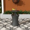 WestinTrends Coastal Outdoor Adjustable Height Side Table With Cooler - 2 of 4