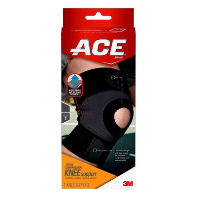 ACE Moisture Control Knee Support Large 1 Each