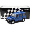 1980 Mercedes-Benz G-Model (LWB) Dark Blue with Black Stripes Limited Edition to 402 pieces 1/18 Diecast Model Car by Minichamps - 4 of 4
