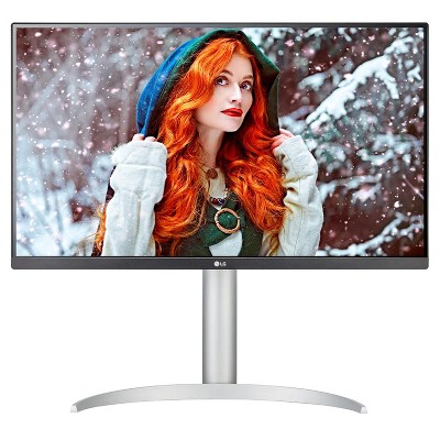 Manufacturer Refurbished LG 27UP650-W Gaming FreeSync 27" IPS Monitor, Silver