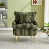 NicBex 1pc Accent Chair Coarse Corduroy Fabric Sofa Lounge Chair Reading Chair Comfy Chair Arm Chair Furniture for Living Room - 3 of 4