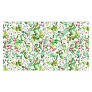 Ninola Design Christmas Nature Botanical Tablecloth -Deny Designs - 1 of 3