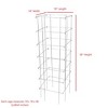 Garden Elements 8-Leg Big Brother Heavy Duty Square Collapsible Tomato Cages, 58” (Pack of 3) - 4 of 4