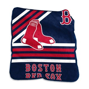MLB Boston Red Sox Raschel Throw Blanket - 1 of 1