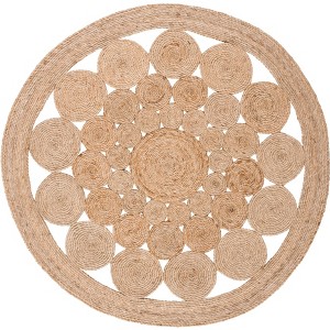 Natural Fiber NFB248 Hand Woven Area Rug  - Safavieh - 1 of 3
