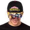 My Hero Academia Embroidered Logo 4 Character Adjustable Snapback Hat Cap - 3 of 4