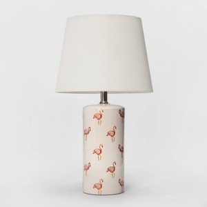 Column Table Lamp Flamingo - Pillowfort , Moonlight Green