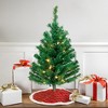 Northlight Pre-Lit Medium Mixed Classic Pine Artificial Christmas Tree - 2' - Warm White LED Lights - 2 of 4