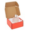 Stockroom Plus 25 Pack Cardboard Box Mailers with Thank You Stickers, Shipping Boxes, 4x4x2 in, Red - 3 of 4