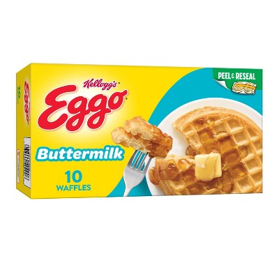 Eggo Buttermilk Frozen Waffles - 12.3oz/10ct : Target