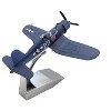 Vought F4U-1D Corsair Fighter Aircraft "VF-17 Jolly Rogers 16-Victory Ace Lt. Ira Kepford" (1944) US Navy 1/72 Diecast Model - 3 of 4