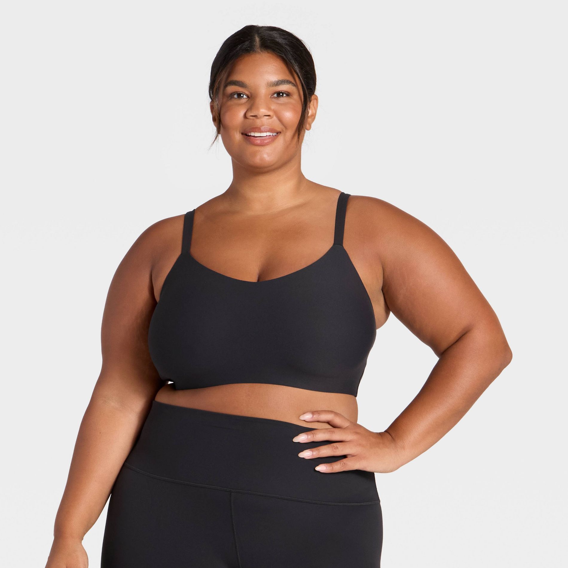 Women's Everyday Soft Light Support Strappy Sports Bra - All In Motion™