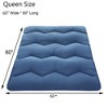 Foldable Futon Mattress Solid Color Floor Mattress Japanese Floor Bed Tatami Mattresses for Dorm Living Room - 4 of 4