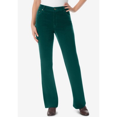 Woman Within Plus Size Petite Stretch Corduroy Bootcut Jean