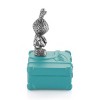 Royal Selangor Hand Finished Bunnies Day Out Collection Blue Hawaii Music Box Gift - 3 of 4
