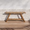 SMARTSTANDARD 60 in. L Solid Wood Console Table - 3 of 4