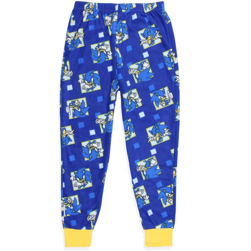 Sonic The Hedgehog Pajamas Boys Legendary Gamer Two Piece Kids Pajama Set, 4 of 7