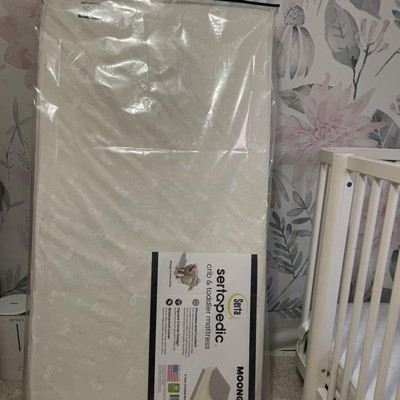 Serta sertapedic crib and cheap toddler mattress