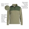 Lands' End Men's Anyweather Fleece Quarter Zip Pullover - 3 of 4