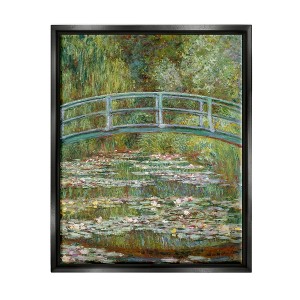 Stupell Industries Bridge Over Lilies Monet Classic Painting - 1 of 4