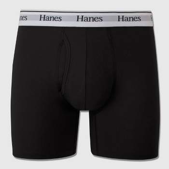 Hanes Originals Premium Men's Briefs - Black L : Target
