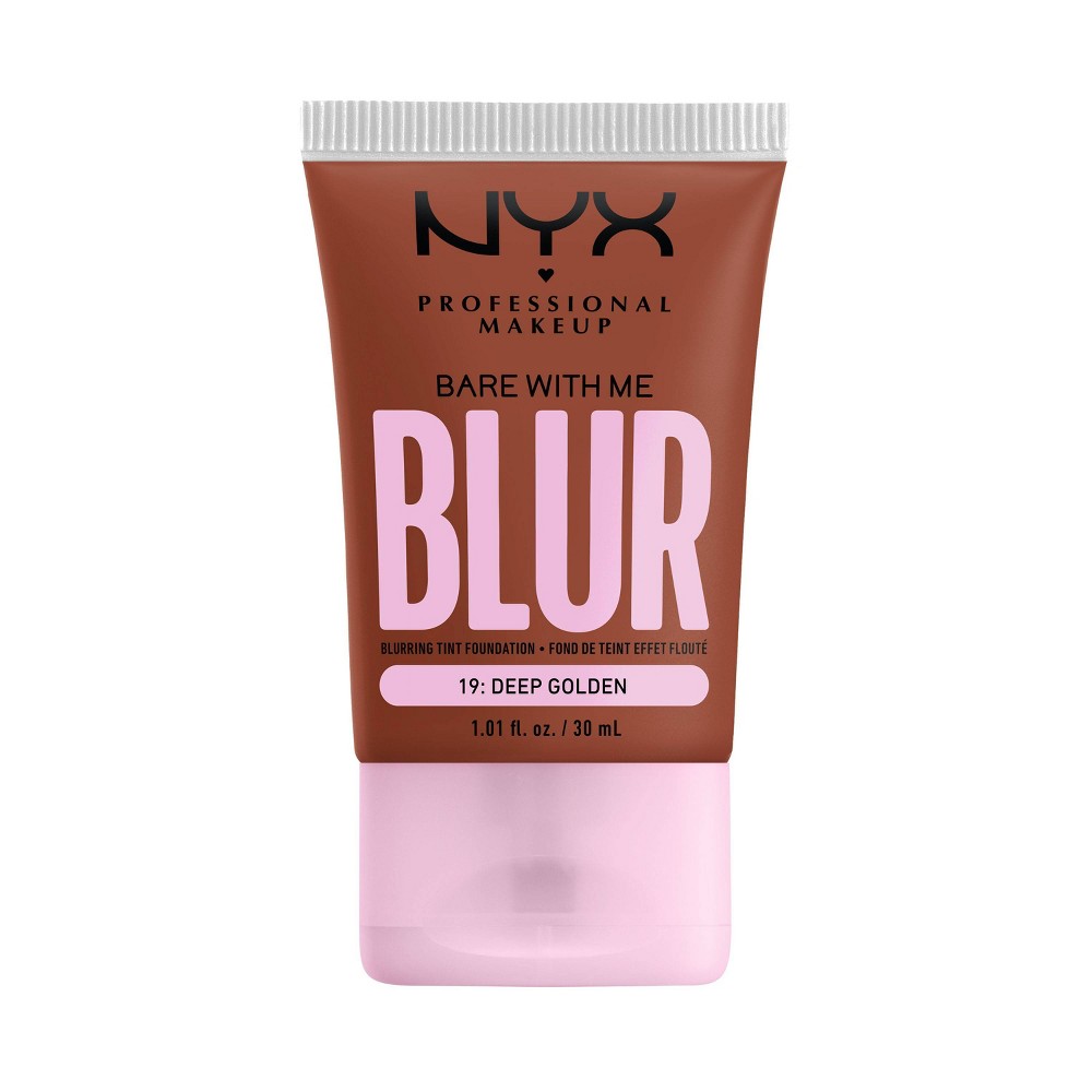 Photos - Other Cosmetics NYX Professional Makeup Bare With Me Blur Tint Soft Matte Foundation - 19 